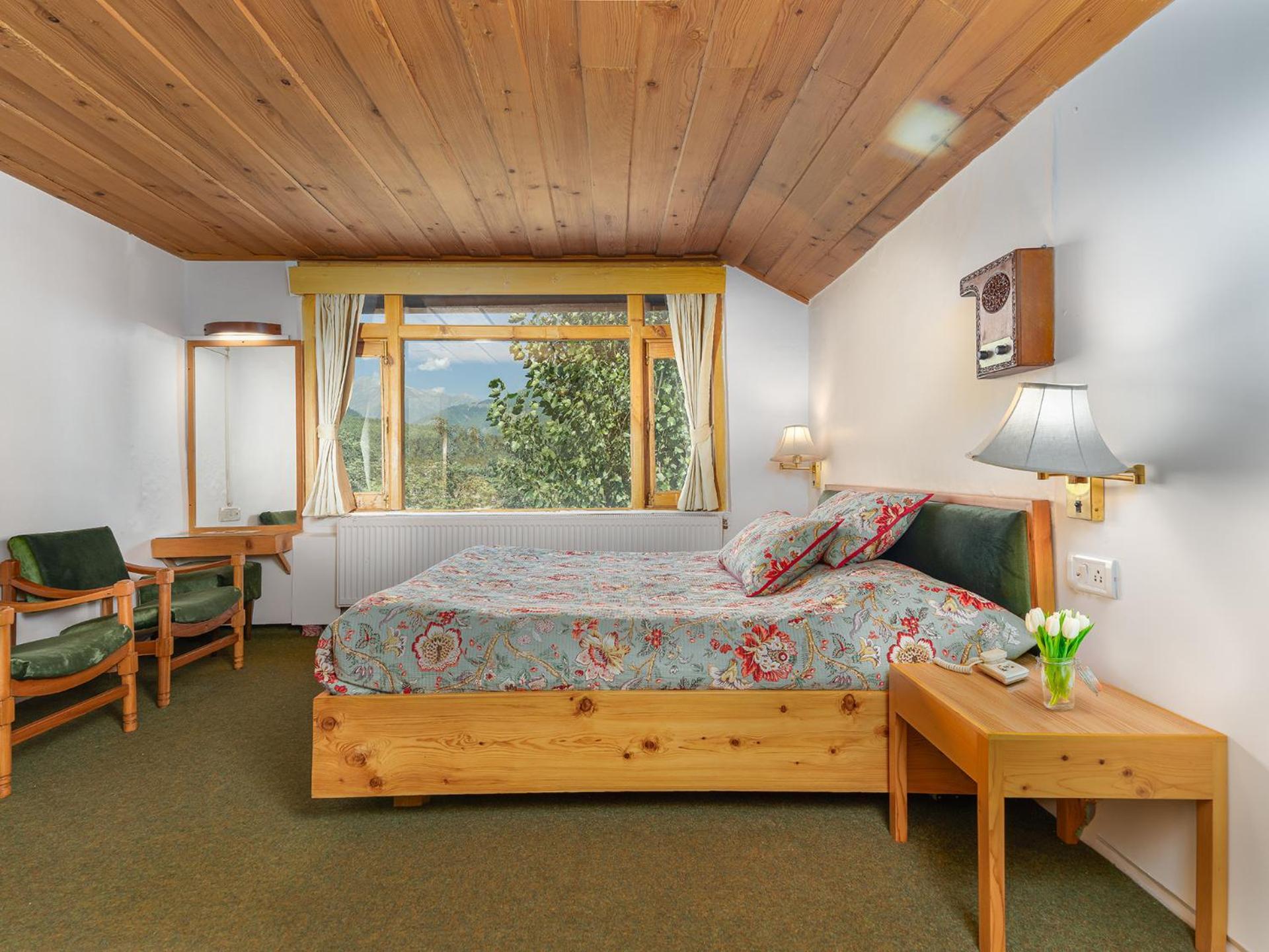 100m2 1 slaapkamer, 1 privé badkamer in Pahalgām Buitenkant foto
