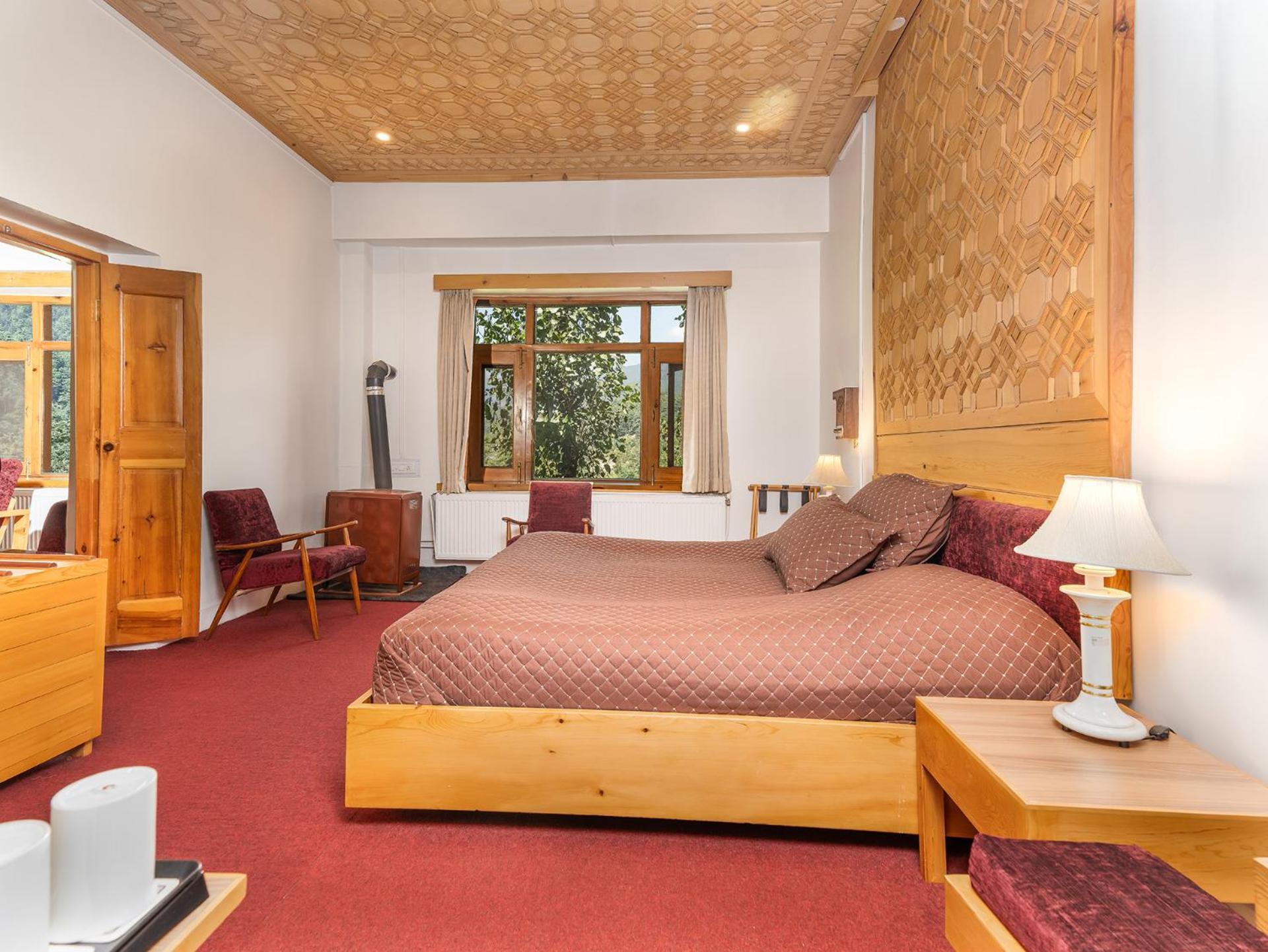 100m2 1 slaapkamer, 1 privé badkamer in Pahalgām Buitenkant foto